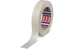 FINDTAPE tesa Fine Crepe Paper Masking Tape for Spray Painting (4317): 1 in. x 55 yds. (Natural)