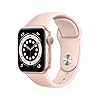 Apple Watch Series 6 GPS, 40mm Gold Aluminium Case with Pink Sand Sport Band - Regular