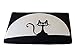 Linen Cushion Mat Household Bathroom Door Mat Water Household--Black Cat
