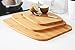 Cutting Board set 3 Ecofriendly Multipurpose Durable Bamboo Chopping Mat - Meat & Veggie Prep-