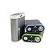 EnergyFlux Enduro Rechargeable Hand Warmer 7800mAh / USB Portable Charger Power Bank Battery Pack with 55lm LED Flashlight (Green)