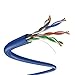SolidLink - SL601N CAT5e 1000ft UTP Solid Conductor Cable 24AWG LAN Network Ethernet RJ45 Wire, Blue (SL601),