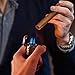 2 Pack Jet Torch Cigar Lighter, New Triple Flame Cigarette Lighter with Butane Refillable and Visible Gas Tank Windowthumb 3
