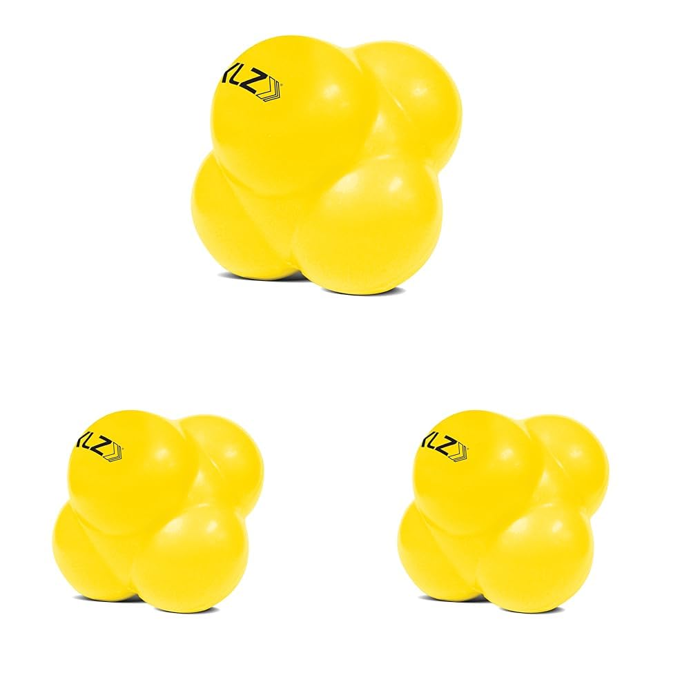 SKLZ Reaction Ball -Baseball and Softball Reflex and Agility Trainer (Pack of 3) Image