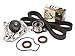 Evergreen TBK143WPT Compatible With/Replacement For 88-95 Honda Civic Del Sol 1.5 SOHC D15B1 D15B2 D15B6 D15B7 D15B8 Timing Belt Kit Water Pump