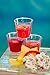 Hard Plastic Tumblers 9 oz. Party Cups/Old Fashioned Glass, 50 Count Drinking Glasses, Crystal Clear