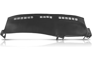 DOTCOM Dash Cover Skin Cap Overlay,Fit Chevy Avalanche/Suburban/Tahoe 2000-2006 Chevy Silverado/GMC Sierra 1999-2007 GMC Yukon/XL 2000-2006 Black