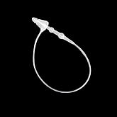 3Inch 2000 Pcs Plastic Fastener Hang Tag Clear Snap Lock Pin Security Loop for Retail Store Clothing Accessory Price Pins