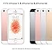 ULAK Floral iPhone SE Case Clear, iPhone 5s case, iPhone 5 case, Clear Slim Fit 5/5S/SE Case with Transparent Flexible Soft TPU Bumper Shock-Absorption Cover -Retail Packaging - Romantic Lavender