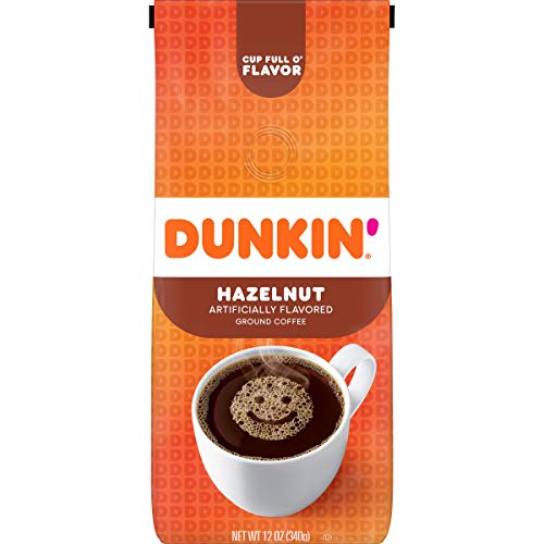 Dunkin Donuts Ground Coffee Hazelnut 340 2g Amazon De Lebensmittel Getranke