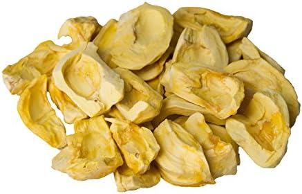 Perfectos Snack 17.5 Oz Natural and Real Fruit 100% Vacuum Freeze Dried Jackfruit (Ka-Noon) No sugar Oil free 0% Fat Product Of Thailand (3.5 Oz x 5 Bags)