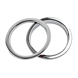 Opar Chrome Turn Light Cover Trim for Jeep Wrangler 2007-2017 (Pack of 2)