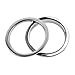 opar Chrome Turn Signal Light Cover Trim for 2007-2018 Jeep JK Wrangler & Unlimited - Pack of 2