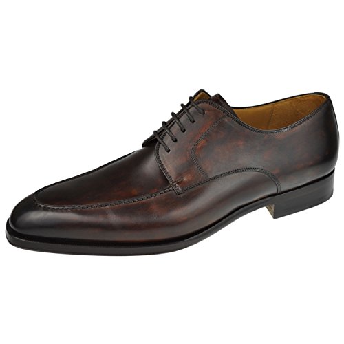 Magnanni Men's Shoes 12755 Moc Front Oxford Dress Shoe 11.5 M Brown 11.5 M Brown