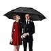G4Free 62 Inch Automatic Open Golf Umbrella Extra Large Oversize Double Canopy Vented Windproof Waterproof Stick Umbrellas
