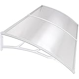 Fabric door awnings