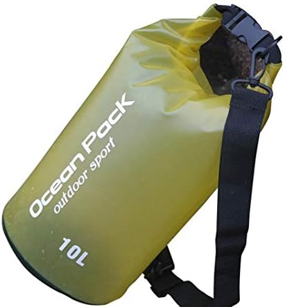 SeWell Apparel Floating Waterproof Dry Bag 2L/5L/10L/15L/20L Roll Top Dry Compression Sack Keeps Gear Dry for Kayaking, Beach, Rafting, Boating, Swimming, Hiking, Camping and Fishing