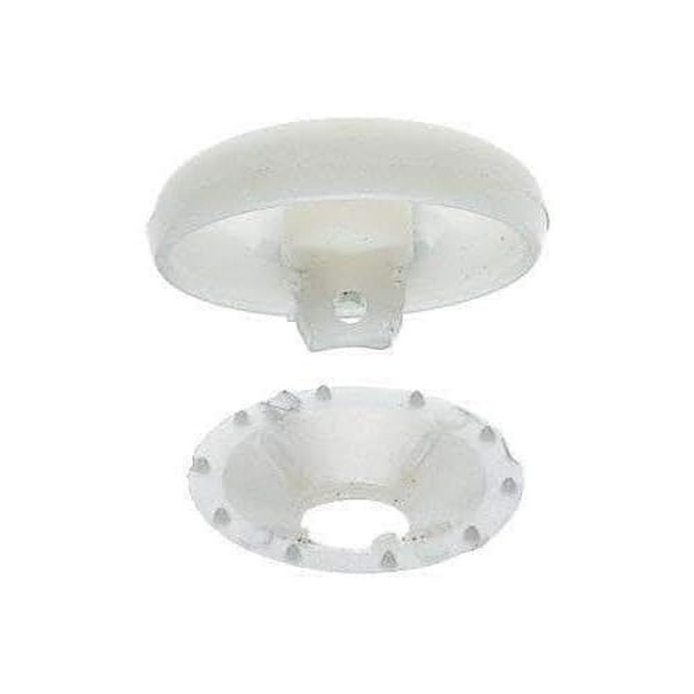 Prym Cover Buttons, 19mm, White, 100pc