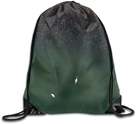 Sports Drawstring Backpacks Deep Pool Fashion Durable Polyester Sports Fan Drawstring Knapsack Bags For Birthday Party