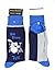Foot Traffic, Men's Music-Themed Socks, Drum Set (Shoe Sizes 7-12)