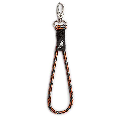 Orange Highest Quality Sailing Rope Waterproof Keychain