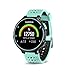 Garmin Forerunner 235 (Frost Blue) GPS Running Watch Bundle | with HD Screen Protector Film (x4) & PlayBetter USB Car/Wall Adapters | On-Wrist Heart Rate | Elevate Heart Rate Technology | VO2 Max