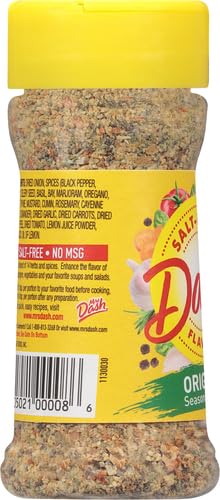 DASH SALT-FREE SEASONING BLEND, ORIGINAL, 2.5 OUNCE
