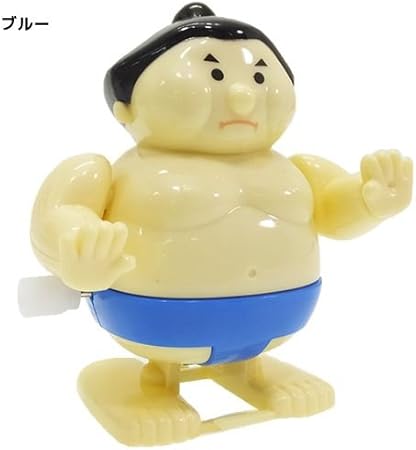 Amazon 相撲 おもちゃ トコトコ人形 どすこい力士 ブルー おもちゃ雑貨 おもちゃ