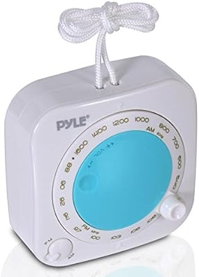 portable shower radio