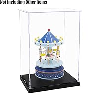 Tingacraft Acrylic Display Case/Box (6.8 x 4.9 x 9.7 inch) Self-Assembly Dustproof for 1/100 Gundam