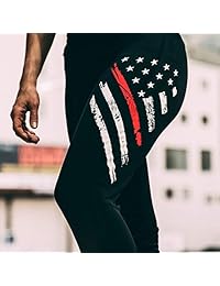 Tactical Pro Supply Leggings de la bandera americana para dama, pantalones de yoga de cintura alta para dama