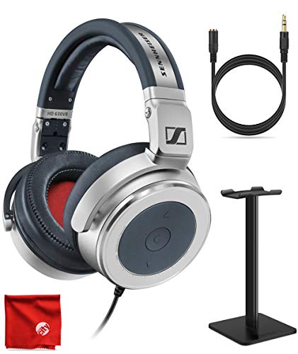 ایگرد | قیمت و خرید Sennheiser HD 630VB HiFi Circumaural Closed Portable  Audiophile Metal Over-Ear Variable Bass Headphone Bundle with Headphone  Stand and 3.5mm Extension Cable