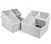 Sorbus Storage Box, White (Set of 6)