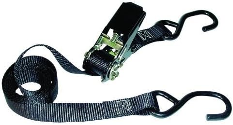 Soft Tie 8 ft.1500 Lbs. Capacity Ratchet Tie Down (Set of 2)