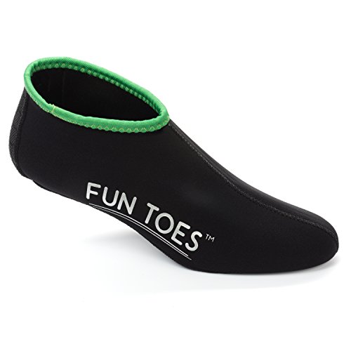 image for FUN TOES Neoprene Socks for Water Sports for Women & Men - 2 Pairs of 
