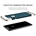 iPhone 7 Plus Case, RANVOO Thin Hard Slim Fit Stylish Cover 3 Detachable Parts Case, Dark Green [Clip-ON]