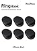 RingHook Replacement for Ring Hook Mount - Universal Smartphone Mount - 6 Count - Black