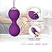 Fovel Kegel Balls Kit Exercise Weights - 2 in 1 Massager Ben Wa Balls for Beginners Upgradeed Silicone Wireless Remote Control Massager Rechargeable Pelvic Floor Kegel Exercise(Advanced Stage,Purple)