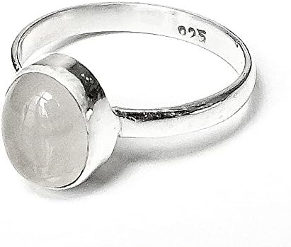 Shanya Sterling Silver Ethnic Ring Rose Quartz,Solid Silver, genuine Rose Quartz. Each ring is individually handcrafted. The stone is 5 X 7 mm. Design OBCRQ. UK Size.