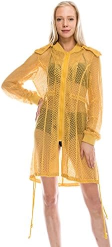 JEZEEL Women’s Light Weight Long Sleeve Mesh Bomber Jacket. (DJ308)