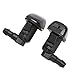 2PCS Front Windshield Washer Squirter Nozzle Kit Windshield Washer Nozzle Kit Wiper Spray Nozzle Kit for 2008-2012 Ford Fusion Mercury Milan Lincoln MKZ Replace# 8E5Z17603A 8E5Z-17603-A