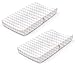 Summer Infant Ultra Plush Changing Pad Cover, Chevron, 2 Count