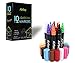 Airbay Chalk Markers - 2018 New Washable Chalkboard Window Pens Amazing Neon Color Pens Reversible Bullet And Chisel Tip ,Brand New Revolutionary Cap
