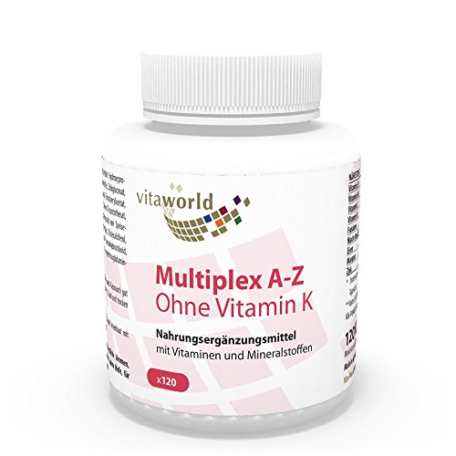 Multivitamin AZ without vitamin K 120 Capsules German pharmacy