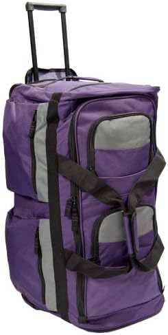 PurpletopiaRolling Duffel, 26 inch