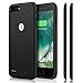 iPhone 7 Plus Battery Case,iPosible Extra Slim Rechargeable Protective Charging Case 4000mAh,Portable Charger Cover with LED Indicator for iPhone 7 Plus (5.5 inch)