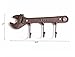 KiaoTime Retro Vintage Key Holder Cast Iron Wrench Spanner Shape Key Holder Decorative Wall Mounted Antique Key Hook Key Rack Coat, Key, Tool Holder
