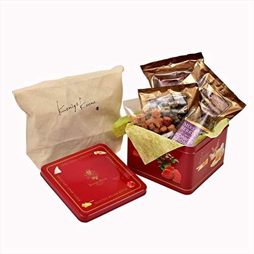 Amazon ケーニヒスクローネ 新スペシャルギフト缶 レッド ケーニヒスクローネ ケーキ 洋菓子 通販