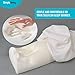 Simple Being Child Bed Rail Bumper, Portable Non-Skid Sleep Foam Railing Guard for Infants Toddlers Kids, Travel Size Safety Side Pillow Pad (Memory Foam)