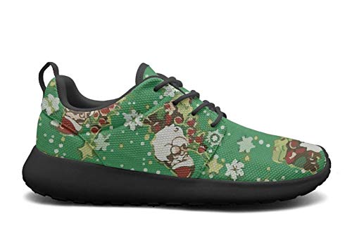 FEWW11 Women Fashion Lightweight Shoes Sneakers Merry Christ